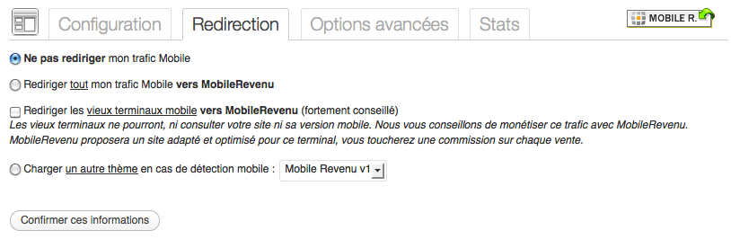 Redirection de votre trafic mobile sur le terminal adéquat