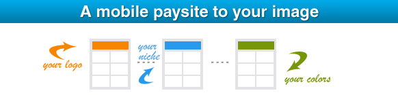 White label mobile paysite