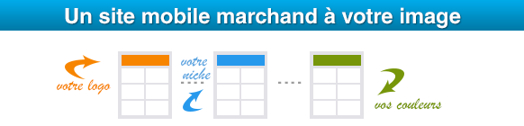 Un site mobile marchand à votre image