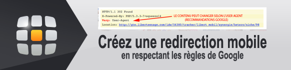 Créez une redirection mobile propre !